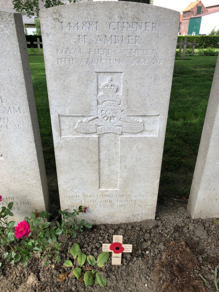 Gunnner Harry Ambler Grave