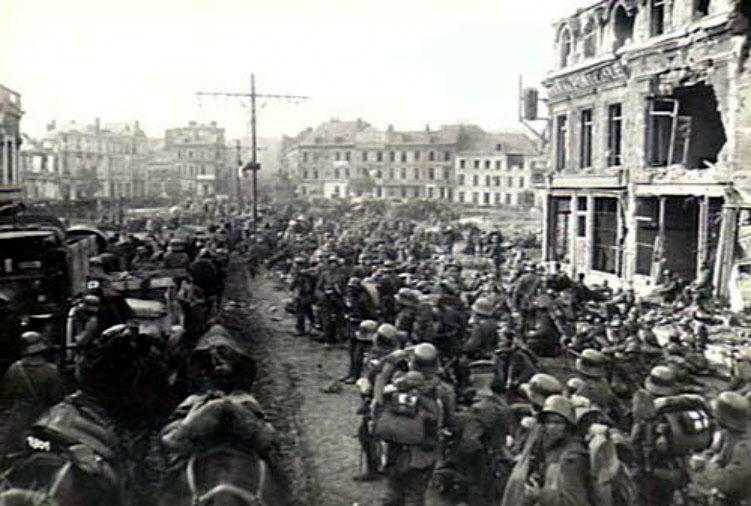 German Troops at St. Quentin in March 1918
