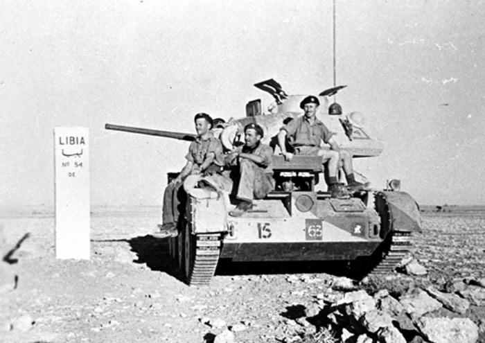 Armoured Car in Libyan Desert 1941