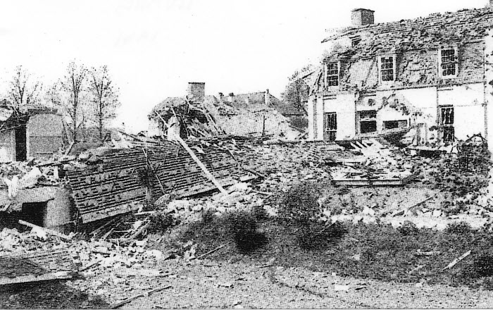 Bombed Teignmouth Hospital