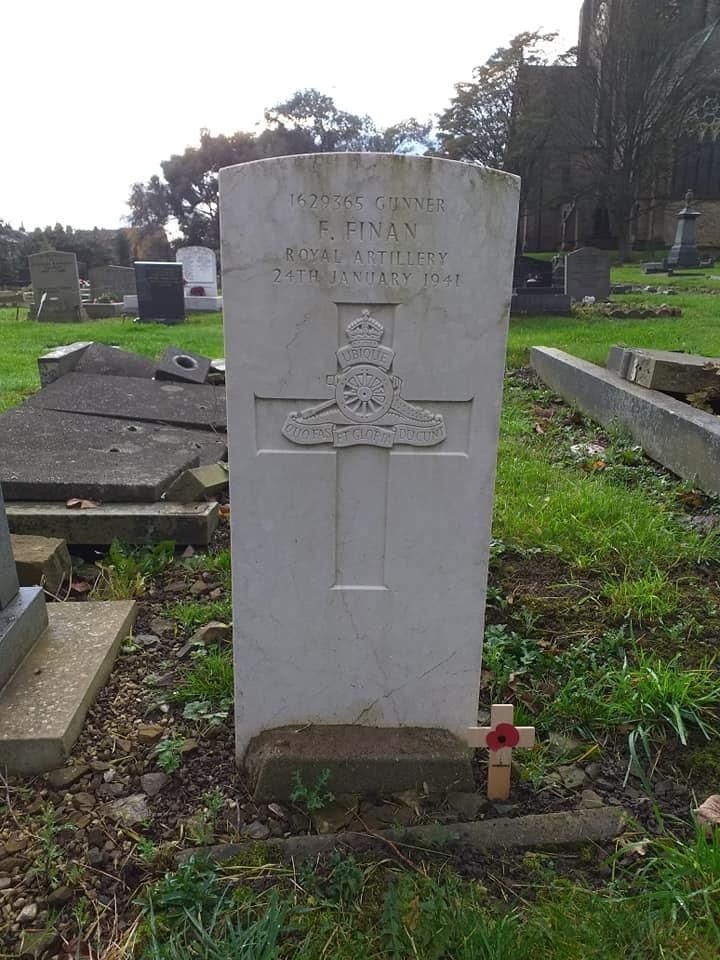 Fred Finan grave 