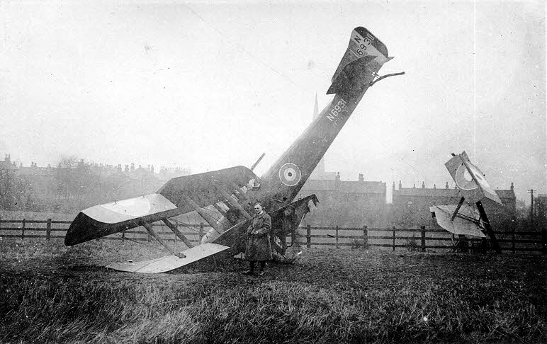 WW1 air crash
